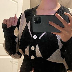 Knit cardigan